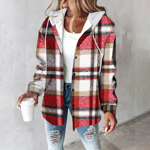 Zoruli Showy Hoodie Print Outerwear