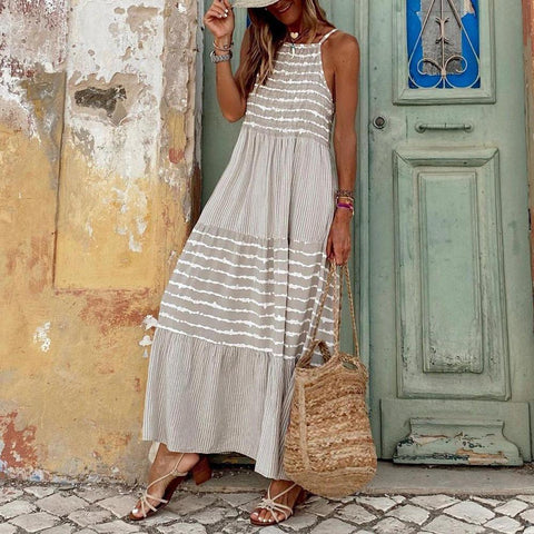 Zoruli Always a Good Choice Printed Maxi Dress